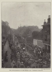 De Inhuldiging van de Auto, binnenkomst Reigate