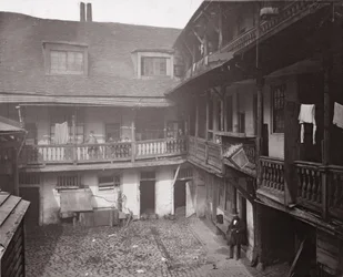 The Oxford Arms in Warwick Lane, uit Historic London Buildings