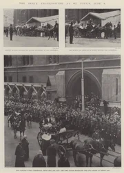 De Dankzegging voor de Vrede in St Pauls, 8 juni