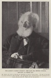 De oudste onderdaan van de koningin, de overleden Mr Robert Taylor, naar verluidt 134 jaar oud