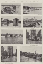 De recente overstromingen in Rome