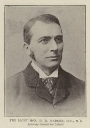 De zeer eerbiedwaardige D H Madden, QC, MP
