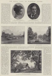Het Koninklijk Bezoek aan Blenheim Palace, 28 november 1896