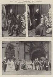 Het koninklijk huwelijk in Coburg