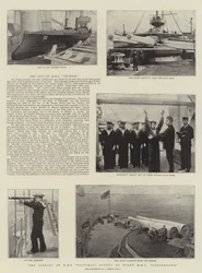 Het zinken van HMS Victoria, scènes aan boord van HMS Camperdown