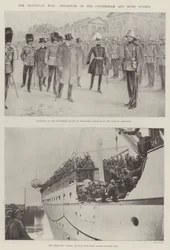 De Transvaal Oorlog, vertrek van de Coldstream en Scots Guards