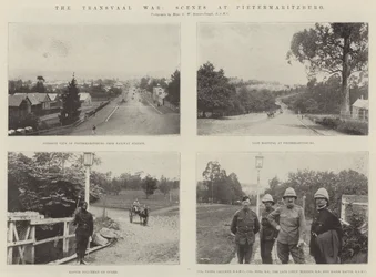 De Transvaaloorlog, scènes in Pietermaritzburg