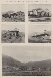 De Transvaaloorlog, scènes van de Boeren terugtocht