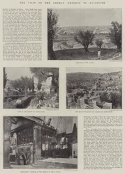 Het bezoek van de Duitse keizer aan Palestina