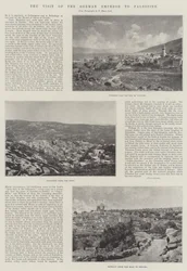 Het bezoek van de Duitse keizer aan Palestina