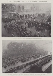 Het welkom aan onze burger soldaten