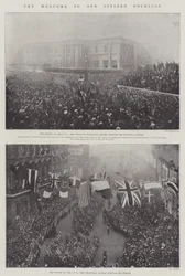 Het welkom aan onze burger soldaten