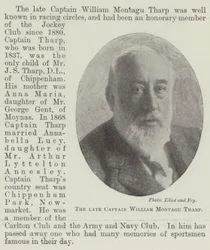 De overleden Kapitein William Montagu Tharp