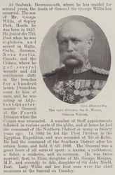 De overleden generaal Sir G Willis, veteraan van de Krimoorlog