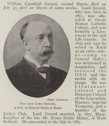 De overleden Lord Gerard, ADC van generaal Buller in Natal