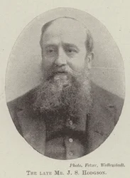 De overleden heer J S Hodgson