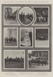 De overleden koningin van België, Hare Majesteit in het openbaar en privéleven