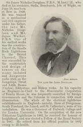 De overleden Sir James Douglass