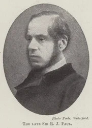 De overleden Sir R J Paul