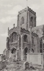 Walpole St Peter (zwart-wit foto)