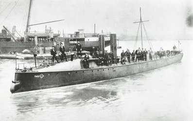 Yarrow and Company Shipbuilding Works, Isle of Dogs, torpedoboot nr. 80, Londen, 1887