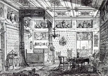 Een slaapkamer, uit 
