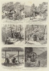 Een dag vakantie in een Himalaya-hillstation