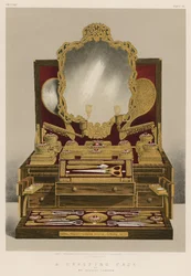 Een toiletkoffer door Mr Asprey, Londen