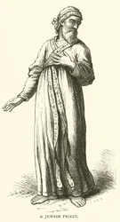 Een Joodse Priester (gravure)