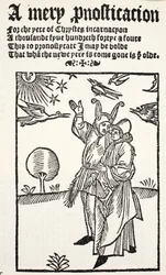 Een vrolijke voorspelling voor 1544