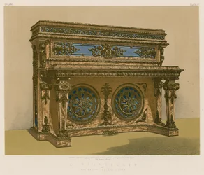 Een Pianoforte door de Messrs Collard, Londen