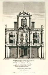 Een scène uit Empress of Morocco door Elkanah Settle, 1813