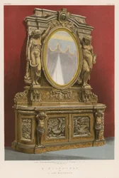 Een dressoir door J Lamb, Manchester