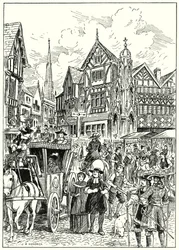 Een Stuart straattafereel