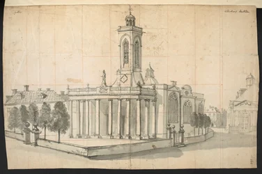 Een gebouw in Northampton, uit de 