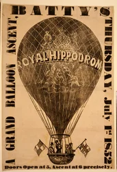 Een Grote Ballonopstijging, Battys, Donderdag 1 Juli 1852