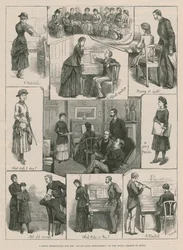 Een lokaal examen voor de Savage Club Scholarship van het Royal College of Music