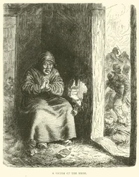 Een slachtoffer van de belegering, januari 1871