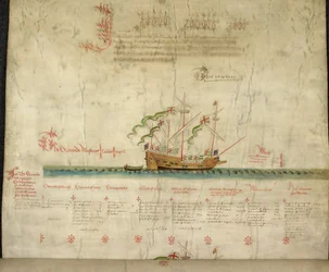 De galei De Graunde Masterys, uit 