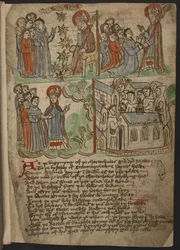 De Kartuizer Miscellany (Religieuze Proza en Vers) in Noord-Engels, inclusief een samenvatting van Mandeville