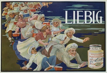 Advertentie voor Extractum Carnis Liebig