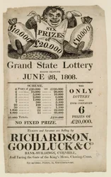 Advertentie voor staatsloterij