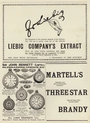 Advertentiepagina uit The Graphic Christmas Number 1897