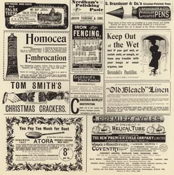 Advertentiepagina uit The Graphic Christmas Number 1897