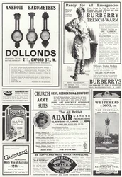 Advertentiepagina uit The Sphere