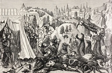 Na de Slag bij Hastings, c.1880