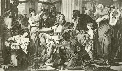 Alarik in Athene (gravure)