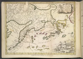 Een verslag van de nieuwe Noordelijke Archipel onlangs ontdekt door de Russen in de zeeën van Kamtsjatka en Anadir, door Jacob von Staehlin Storcksburg