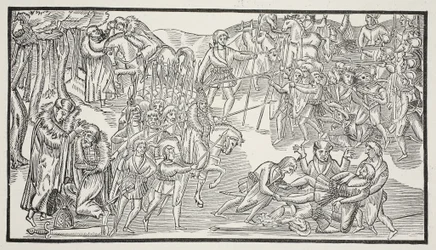 Het laatste gevecht van een Ierse hoofdman, 1581