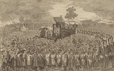 Een exacte weergave van de executie van Lord Ferrers